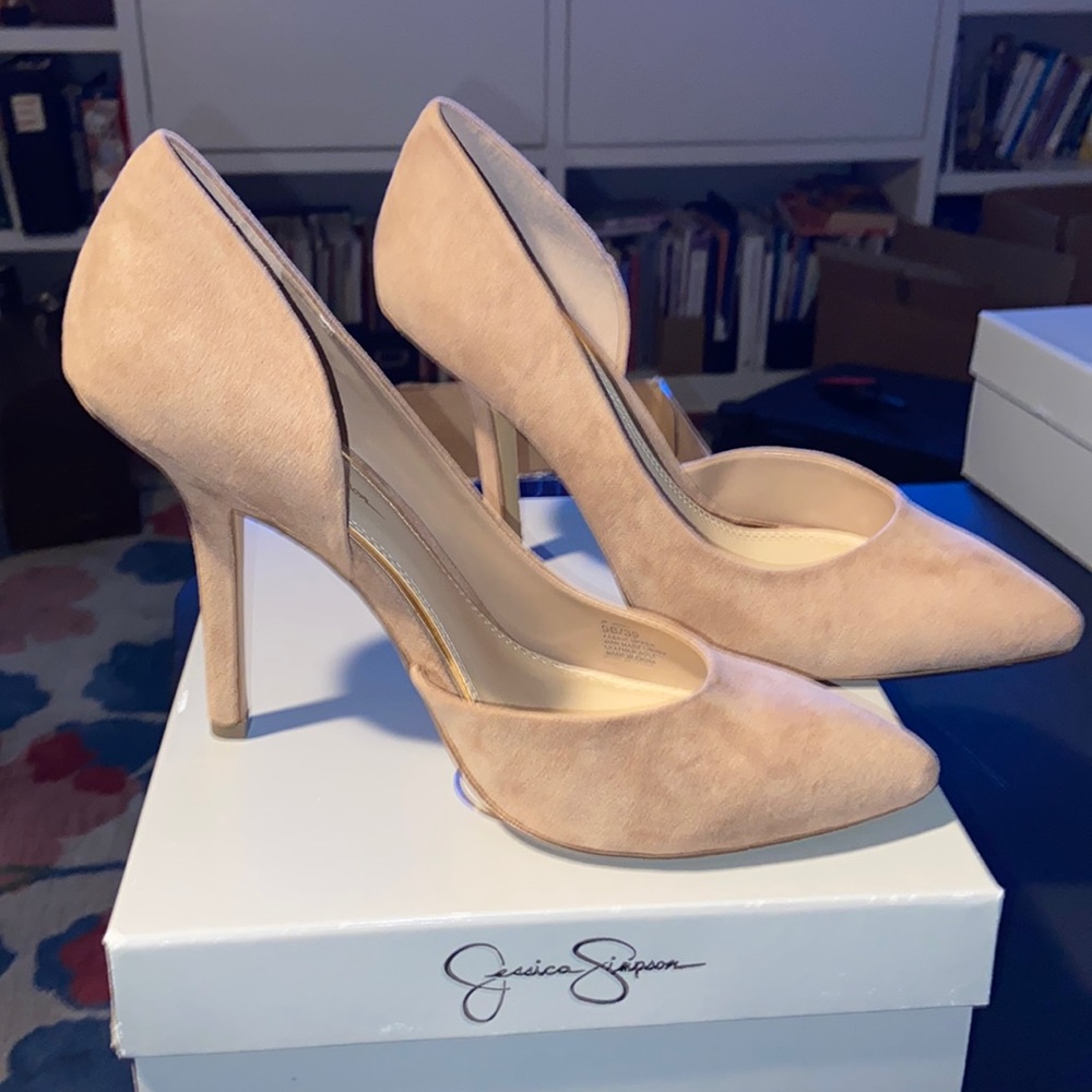 Nude d’Orsay Heels by Jessica Simpson sz 9B